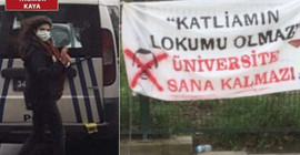 'İşgalin, katliamın lokumu olmaz' diyen öğrenci Roza Kahya tutuklandı