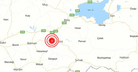 Siirt'te 5.2 büyüklüğünde deprem