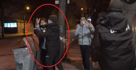 Kısıtlamayı ihlal etti, gazetecinin burnunu kırdı