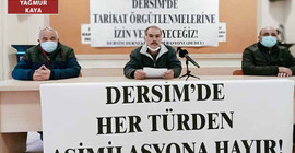 DEDEF: Dersim'de tarikat örgütlenmelerini durdurun