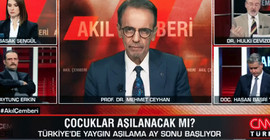 Canlı yayında fenalaşan Prof. Dr. Ceyhan mide kanaması geçirmiş