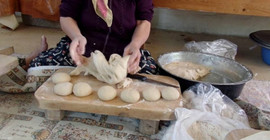 Kışlık ekmek yapımı 150 eve karantina getirdi