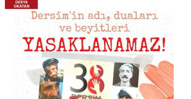 Dersim Vakfı için istinafa başvuru: Dersim ismi üzerinde bir yasak yok