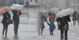 Meteoroloji'den kar ve yağmur uyarısı