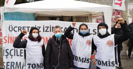 'Bu dönemde böyle bir direniş tüm işçilere örnek olmalı'