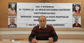 İHD: 19 Aralık katliamının ardından 31 Wernicke Korsakoflu mahpus halen hapishanede