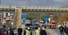 AKP'li Pendik Belediyesi, İBB ekiplerinin yolunu kesti