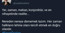 'Sayın Öcalan' etiketi sosyal medya gündeminde birinci oldu