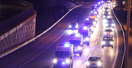İstanbul'daki ambulans konvoyunun nedeni belli oldu