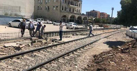 Diyarbakır 12 kilometrelik duvar ile ikiye bölünüyor