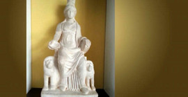 Türkiye'ye getirilen 1700 yılık Kibele heykelinin İnterpol macerası