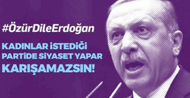 Sosyal medyada Erdoğan tepkisi: Özür dile Erdoğan