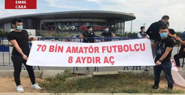 Amatör futbolcular: Dayanacak gücümüz kalmadı