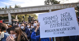 Türkiye'nin dört bir yanında Boğaziçili öğrencilerle dayanışma eylemleri gerçekleşti