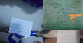 Faturasını ödeyemeyen yurttaşlar su sayaçlarına 'Sayın İSKİ, lütfen suyu kesme, maaş yetmiyor' notu asıyor