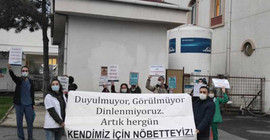 'Kendimiz için nöbetteyiz'