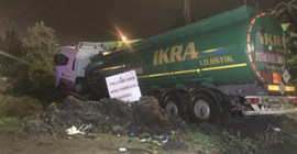 Seyir halinde kalp krizi geçiren tanker şoförü yaşamını yitirdi