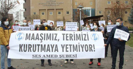 Sağlıkçılardan yüzde 3'lük zamma tepki