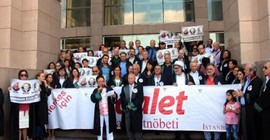 'Adalet Nöbeti' 16. haftasında