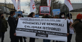 Ücretsiz izine çıkarıldıktan sonra mücadele vererek işine geri dönen Sinbo işçisi tekrar işten çıkarıldı