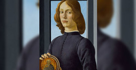 Botticelli’nin 'Madalyon Tutan Genç Adam'ı 92 milyon dolara satıldı