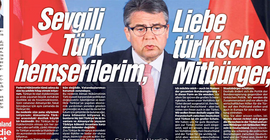 Gabriel'den Almanya'daki Türklere Türkçe mesaj