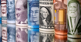 Döviz kurlarında düşüş hızlandı: Dolar 7,20'nin, euro 8,70'in altında