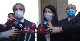 HDP Eş Genel Başkanları Şentop'u ziyaret etti: Türkiye'de acil demokratikleşmeye ihtiyaç var