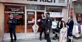 CHP heyeti esnafı dinlediği sırada bir esnaf intihar etti
