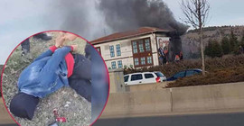 Ankara'da Erdoğan'ın posterini yakan yurttaş gözaltına alındı