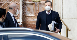 Avrupa Merkez Bankası'nın eski Başkanı Draghi yeni hükümet için destek turunda