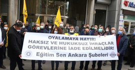 Eğitim-Sen: İhraç edilen emekçiler iade edilsin