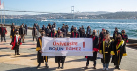 Galatasaraylı öğretim üyelerinden Boğaziçi'ne destek: Haklı direnişin yanındayız