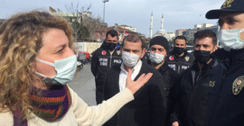 Adliye önünde gözaltına alınan Halkevleri üyeleri serbest bırakıldı