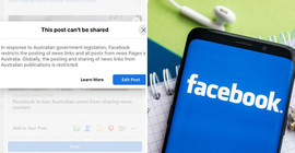 Facebook, Avustralya'yı 'arkadaşlıktan çıkardı', haber sitelerinin paylaşımları engellendi