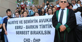 'Gülmen ve Özakça’nın avukatları serbest bırakılsın'