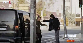 TRT'de ekrana gelecek MİT'i anlatan dizide 'Siyah Transporter'lı kaçırma sahnesi