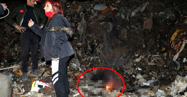 Ankara'da çöplükte yakılan hayvanlara ait kemikler bulundu