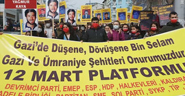 Gazi Katliamı'nın üzerinden 26 yıl geçti: Yaşamını yitirenler polis ablukası altında anıldı