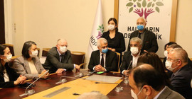 Kapatma davası üzerine HDP Meclis’te toplandı