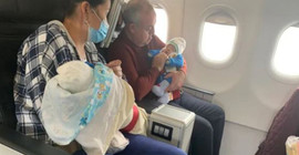 Rahatsızlanan bebek nedeniyle THY uçağı acil iniş yaptı