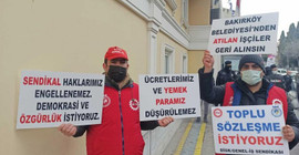 Bakırköy Belediyesi İşçileri: Yetki itiraz davası geri çekilsin
