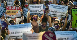 İstanbul Sözleşmesi'nden çekilme kararı Almanya'da da protesto ediliyor