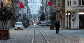 İstanbul'da Mart ayında kar ve dolu yağışı
