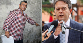 Belediye başkanına dışkısını fırlattı