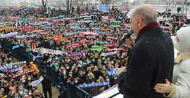 Cumhurbaşkanı Erdoğan yeniden AKP Genel Başkanı seçildi