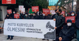 TEHİS: Patronların kâr hırsı 191 motokuryenin ölümüne neden oldu