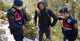 Karaman'da, 3 gün önce kaybolan genç kurtarıldı
