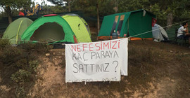'Su ve Vicdan Nöbeti' tutan çevrecilerden Kaz Dağları için bakanlığa çağrı: Acilen açıklama yapın