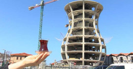 Rize'deki 30 metrelik çay bardağı için Guinness Rekorlar Kitabı'na başvurulacak